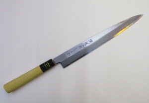  񂩂 n hg 24Z` ⎆3XeX| Asagaya Shinkai Yanagiba Sashimi Kitchen Knife 24cm Gingami #3 Stainless Steel