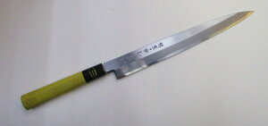  񂩂 n hg 27Z` ⎆3XeX| Asagaya Shinkai Yanagiba Sashimi Kitchen Knife 27cm Gingami #3 Stainless Steel
