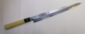  񂩂 n hg 30Z` ⎆3XeX| Asagaya Shinkai Yanagiba Sashimi Kitchen Knife 30cm Gingami #3 Stainless Steel