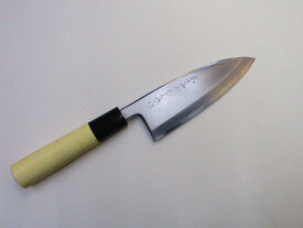あさがや しんかい 出刃包丁 13.5センチ 白紙2号鋼(日立金属安来工場製) Asagaya Shinkai Deba Knife 13.5cm Shirogami #2