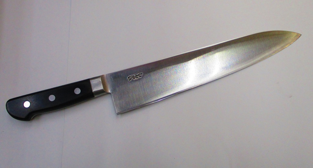 しんかい 牛刀 (洋包丁) 270mm はがね 東京打ち刃物 Shinkai Kitchen Knife