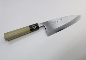 あさがや しんかい 出刃包丁 15センチ 銀紙3号ステンレス鋼 日本製 Asagaya Shinkai Deba knife 15cm Stainless Steel