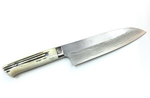 m O b X[p[_}XJX| Takeshi Saji Aogami Super Damascus Steel Santoku Kitchen knife