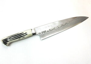 m  210 b X[p[_}XJX| Takeshi Saji Aogami Super Damascus Steel Gyuto 210 Kitchen knife