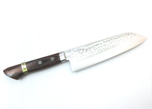 ynX̎udグz 񂩂 O () V10 Ɩڎdグ Shinkai Santoku Kitchen Knife VG10 Stainless Steel