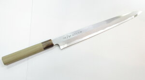 �z�n �L�� ���n �h�g� 300mm �ʑ� ��2���| Aritsugu Yanagiba Sashimi Kitchen Knife 30cm Aogami #2 carbon steel