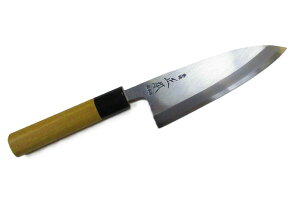 {{X on { ʔ| 15Z` { KS2015 Masamoto Sohonten Deba Kitchen Knife 15cm shirogami No.2 carbon steel