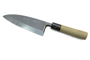  񂩂 on  p 16.5cm 2| { (HC-17) Asagaya Shinkai Deba Knife 165mm LEFT Shirogami #2