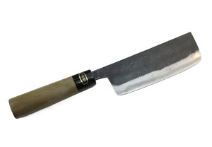 ynX̎udグz 񂩂 ؐ؂ ֓^ | { Shinkai Nakiri Kitchen Knife Aogami Steel (Round Corner Style)