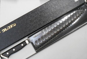 �O���X�e�� ����(�m�) 27�Z���` �E�݂��� �X�e�����X�| Glestain Kitchen knife 27cm (Dimples) Stainless Steel