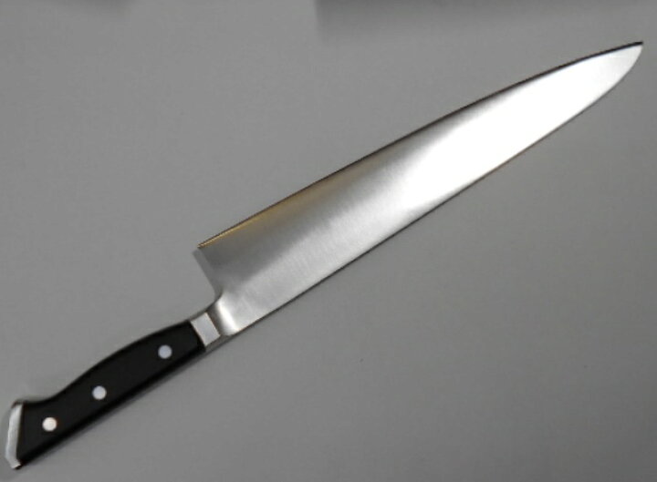 楽天市場】グレステン 牛刀(洋包丁) 27センチ 窪みあり ステンレス鋼 