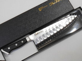 グレステン 牛刀(洋包丁) 21センチ 窪みあり ステンレス鋼 Glestain Kitchen knife 21cm (Dimples) Stainless Steel