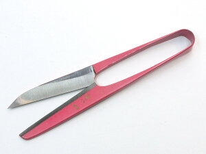 糸切鋏 紋三郎 大型 150ミリ ピンク 【昭和の匠が生み出した逸品です】和バサミ(WB-35) 握り鋏 にぎり鋏 糸切りばさみ 和ばさみ 握りはさみ 150mm