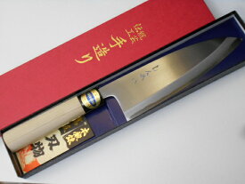 【刃物店の手砥ぎ仕上げ】 しんかい 出刃包丁 18センチ はがね Shinkai Deba knife 18cm High Carbon Steel