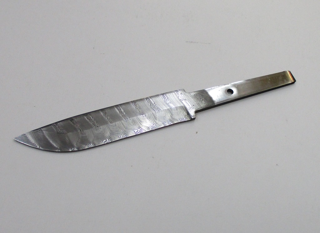 ナイフ用ブレード ツイストダマスカス鋼 170mm長 (K6-29)