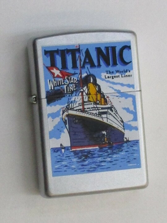 楽天市場】客船 タイタニック号 サテンクロームZippo 2002年1月製 未 