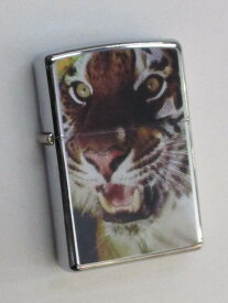 タイガー 虎 ポリッシュZippo 2003年2月製 未使用 (Z-964) TIGER