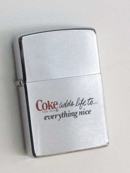 楽天市場】ビンテージZippo Coca Cola コカコーラ 1977年製 未使用 箱 