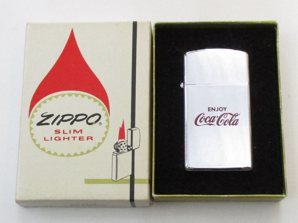 楽天市場】ビンテージZippo Coca Cola コカコーラ スリムサイズ 1982年 
