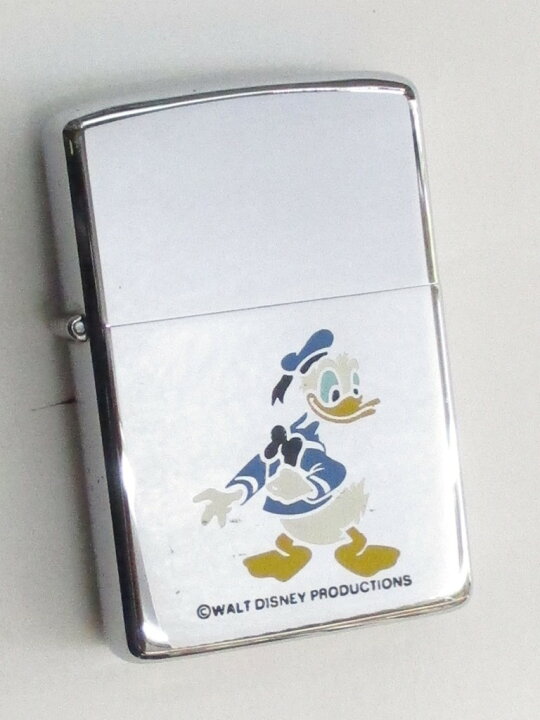 楽天市場 ビンテージzippo ドナルドダック ディズニー ポリッシュ仕上げ 1977年製 未使用 Zt 04 Donald Duck Walt Disney 阿佐ヶ谷 しんかい