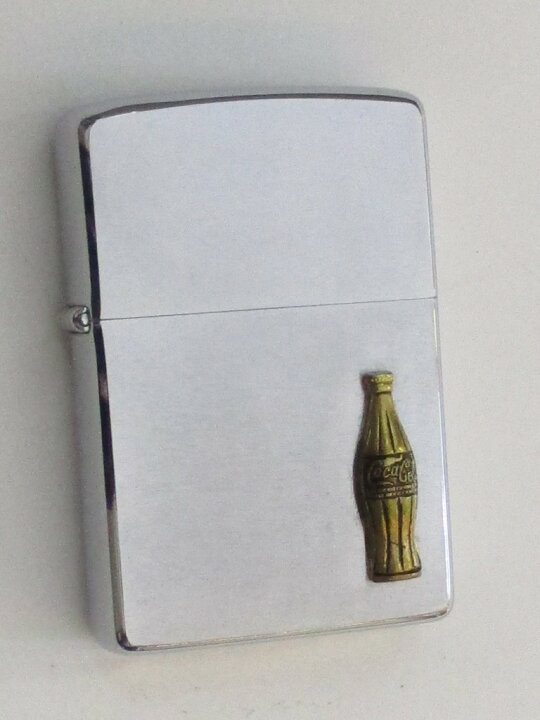 楽天市場】ビンテージZippo Coca Cola コカコーラ バッジ貼り 1977年製 