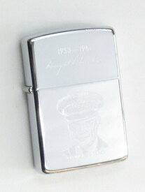 アイゼンハワー 大統領 ラスターエッチ加工 ポリッシュZippo 1989年3月製 未使用 (Z-239)