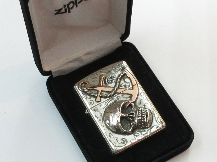 楽天市場】シルバーキング スターリングシルバー アーマーケースZippo 