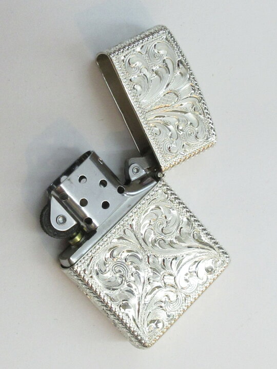 楽天市場】シルバーキング スターリングシルバー アーマーケースZippo 