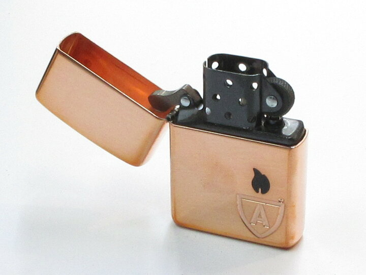 楽天市場】ソリッドカッパー 銅無垢 アーマーケース Zippo ポリッシュ