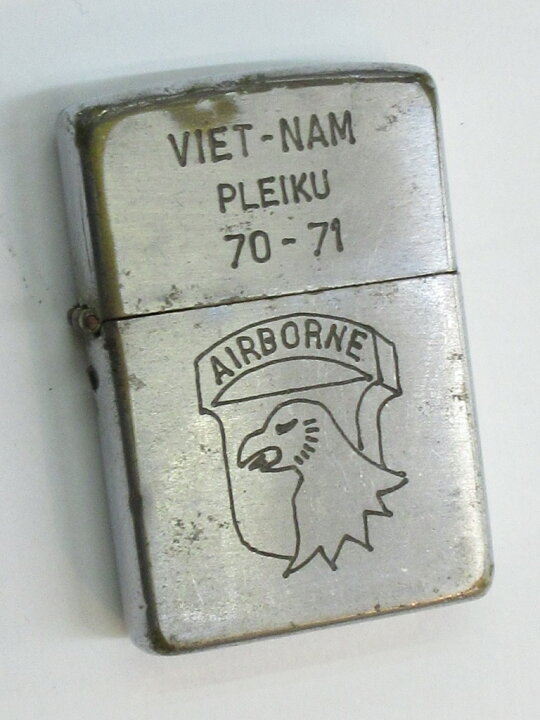 楽天市場】ベトナムZippo アメリカ陸軍 第101空挺師団 ほぼジャンク 