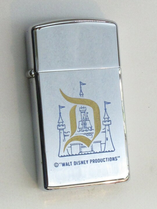 楽天市場】ビンテージZippo ディズニー シンデレラ城 スリムサイズ 