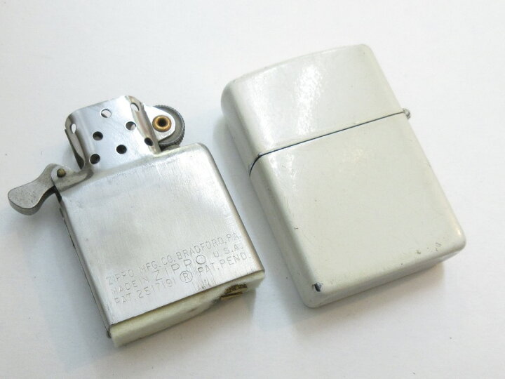 楽天市場】ビンテージZippo ホワイト冷蔵庫 ケルビネーター社 販促品 