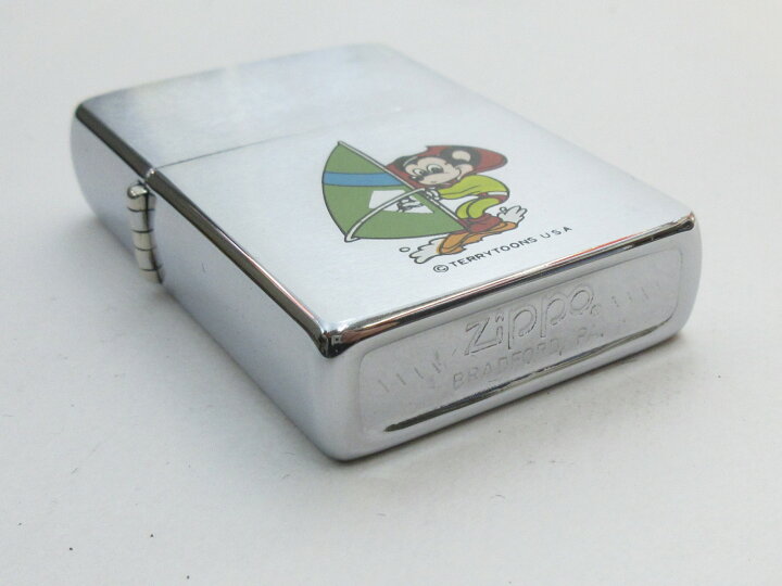 楽天市場】ビンテージZippo マイティマウス 1982年製 未使用 箱付き (B 