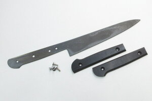 包丁用キットナイフ 熱処理済み ペティナイフ型 150mmブレード 炭素鋼 日本製 Heat Treated