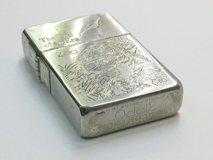 楽天市場】ヌーボー Zippo 恐竜デザイン ブラッシュ仕上げ 1992 