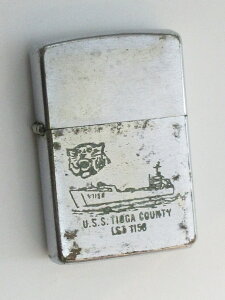 xgiZippo ԗg USS Tioga County LST-1158 قڃWN gpɂ͕s (V-09) VIETNAM ZIPPO 荇gpł܂
