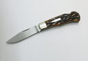 古川四郎作 カスタムナイフ R1306 3/4 レッドスタッグ 440C (F-73) Shiro Furukawa