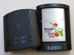 �����J�W���Y�X�g���[�g2008 �����L�O�f�U�C�� �u���b�V��Zippo 2008�N�� �V�i ASAGAYA JAZZ STREES �������J