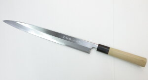  񂩂 np hg 27cm { 2| Asagaya Shinkai Left hand Yanagiba Kitchen Knife 300mm Sirigami #2
