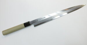 zn L n hg 300mm  2 Aritsugu Yanagiba Sashimi Kitchen Knife 30cm Shirogami #2 carbon steel