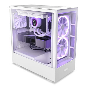 �y���������zNZXT H5 ELITE �~�h���^���[ PC�P�[�X ATX �f�X�N�g�b�v ������� ���킢�� �X�^�C���b�V�� �� ����PC GPU��p �����K���X �� �u���b�N black CC-H51EB-01 CS8551 �� �z���C�g White CC-H51EW-01 CS8552