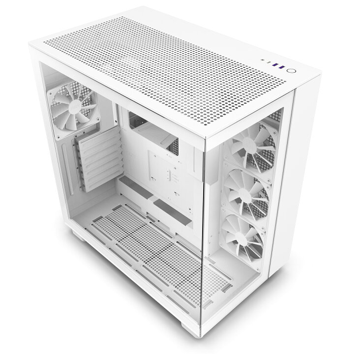楽天市場】【送料無料】NZXT H9 Flow 2層構造ミドルタワー PCケース  