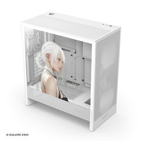 NZXT H5 Flow NieR SQUARE ENIX 15th Anniversary Edition ミドルタワー型PCケース CC-H52FW-SB ニーア オートマタ 強化ガラス エアフロー対応 ATX 自作PC