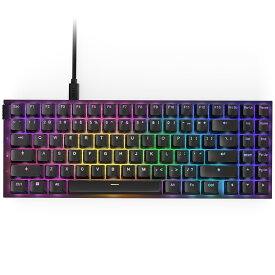 NZXT Function 2 MiniTKL テンキーレス ゲーミングキーボード キーボード 8000Hz ラピッドトリガー搭載 オプティカルキースイッチ US配列 88キー おしゃれ 光る RGB ブラック KB-002NB-US ホワイト KB-002NW-US