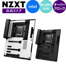 NZXT N7 Z690 マザーボード ATX | Intel Z690チップセット搭載 | 自作PC | ブラック Black N7-Z69XT-B1 | ホワイト White N7-Z69XT-W1