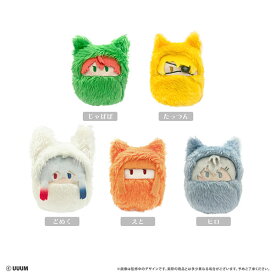 カラフルピーチ　くるみたぴぬいVol.1 全5種類　BOX　5個入　【1BOXで全種揃います】