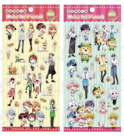 5月再入荷予定　【4種セット】　カラフルピーチ クリアシール ダイナー1.2.5.6　4種類セット