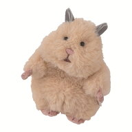 6月再入荷予定　にぎって癒される　虚無顔ハムスター　もっちり はむにぎり　きなこ