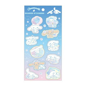 5月再入荷予定　サンリオシェイカーステッカーズ　ふんわりおそら／シナモロール　シール