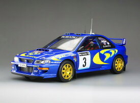 SUNSTAR 1/18 スバル インプレッサ S5 WRC 1997年 RAC ラリー ウィナー #3 C.マクレー 完成品ダイキャストミニカー 5781